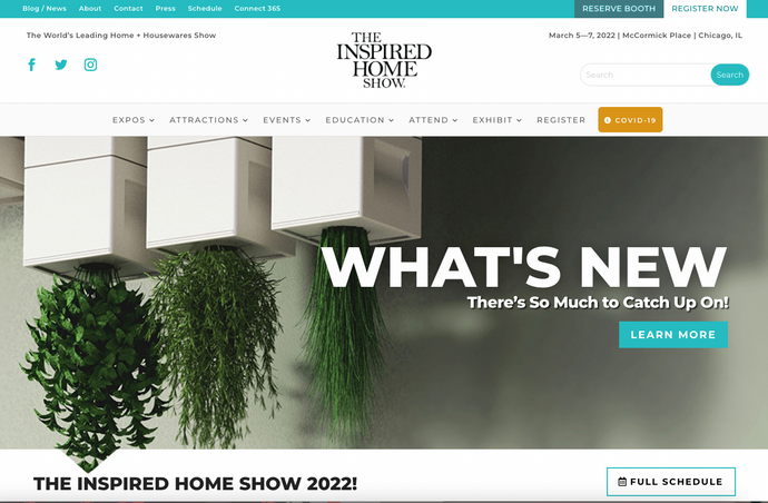 BLUNA (KOTODO) will be exhibiting at The Inspired Home Show 2022: March in IL, USA